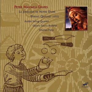 P.M. Davies - Jongleur de Notre Dame / String Quartet  CD